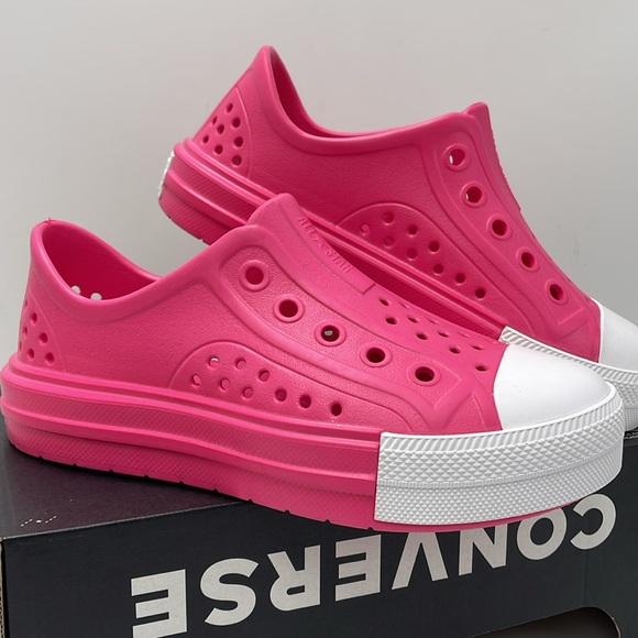 Converse WMNS CTAS PLAY LITE CX SLIP CHAOS FUCHSIA/CHAOS FUCHSIA Sneakers - Picture 7 of 16
